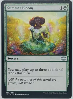 Summer Bloom Double Masters 2022 Regular Magic The Gathering - Image 1