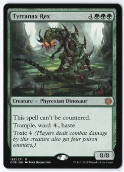 Tyrranax Rex M Phyrexia: All Will Be One 189 NM - Image 1