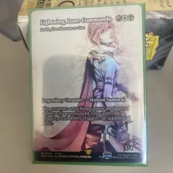 Lightning, Lone Commando - Isshin, Two Heavens as One Final Fantasy - Foil - Image 2
