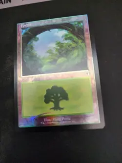 1x - Forest (#451) - RETRO FOIL - Commander Masters - NM MTG - Image 2