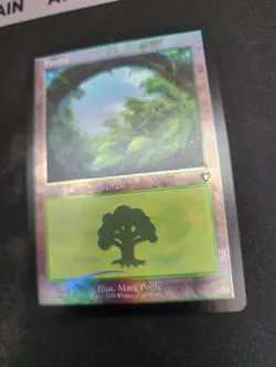 1x - Forest (#451) - RETRO FOIL - Commander Masters - NM MTG - Image 3