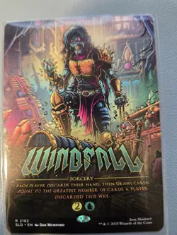 PRESALE - MTG WINDFALL Secret Lair NON-FOIL Eddie Unchained Iron Maiden - Image 1