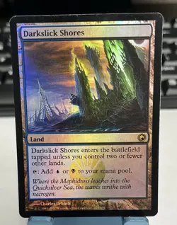 Darkslick Shores Scars of Mirrodin Foil - Image 1