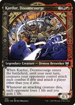 Kardur, Doomscourge (324) Showcase Kaldheim KHM MTG Magic - Image 1