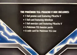 Pokemon TCG: Pikachu V Box - Fusion Strike/Brilliant Stars 820650851179 - Image 3