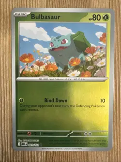 Bulbasaur 001/132 Common Reverse Holo - Pokemon TCG Mega Evolution - NM - Image 1