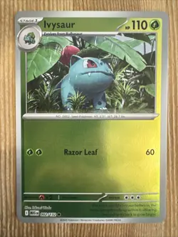 Ivysaur 002/132 Common Reverse Holo - Pokemon TCG Mega Evolution - NM - Image 1