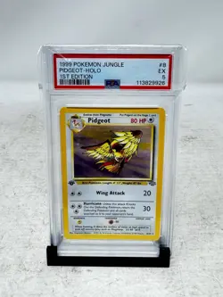 Pokemon Pidgeot Jungle 1st Edition Holo Rare #8 PSA 5 VG - Image 1
