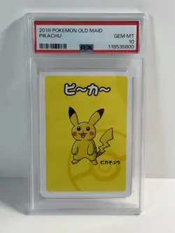 2019 Pokemon Babanuki Old Maid Pikachu PSA 10 GEM MINT - Japanese Exclusive - Image 1