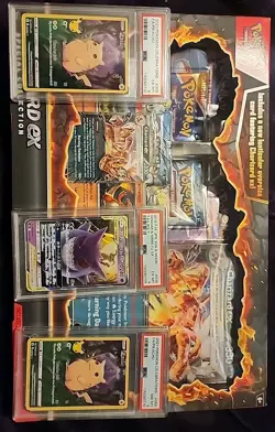 Pokemon TCG: CharizardEx Special Collection, And 3 Graded Slabs - Image 1