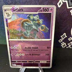 Pokemon TCG Golurk 043/86 Masterball Holo Black Bolt - Image 1