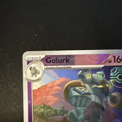 Pokemon TCG Golurk 043/86 Masterball Holo Black Bolt - Image 3