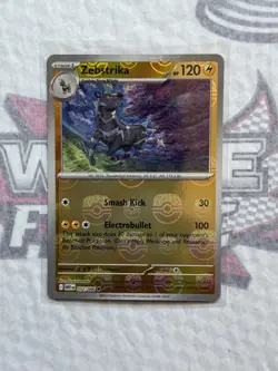 Pokemon Zebstrika (Master Ball Pattern) 032/086 Pokemon TCG SV: White Flare - Image 1