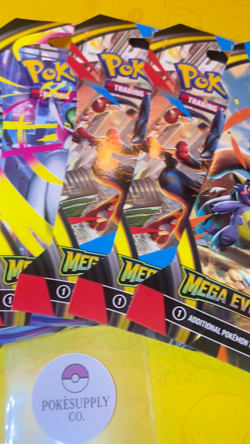 Pokemon TCG (8) Mega Evolutions Sleeved Booster Packs - Full Art Set - Image 2