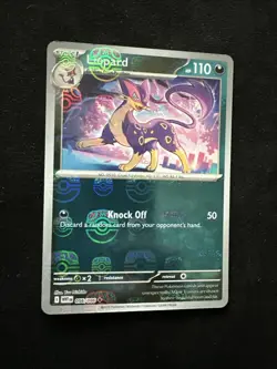 Liepard Master Ball Pattern 056/086 English White Flare 56/86 Pokemon Masterball - Image 1