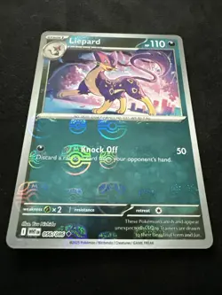 Liepard Master Ball Pattern 056/086 English White Flare 56/86 Pokemon Masterball - Image 3