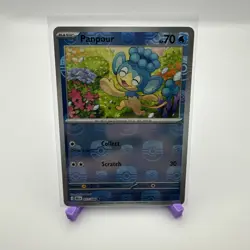 Pokemon TCG Panpour (Master Ball Foil) Black Bolt 017/086 NM - Image 1
