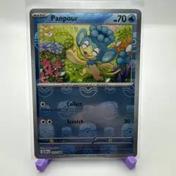 Pokemon TCG Panpour (Master Ball Foil) Black Bolt 017/086 NM - Image 2