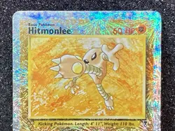 Hitmonlee (13/110) ~ HP/DMG [Legendary Collection 2002] Reverse Holo Pokemon TCG - Image 2