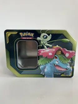 Pokemon Tag Team Tin Celebi & Venusaur-GX- EMPTY TIN ONLY 820650805295 - Image 1