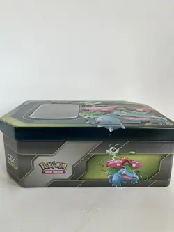Pokemon Tag Team Tin Celebi & Venusaur-GX- EMPTY TIN ONLY 820650805295 - Image 2