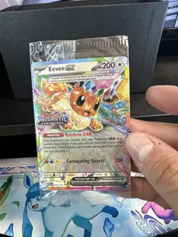 Eevee Ex 070/131 Prismatic Evolutions Stamped Promo Pokemon Surprise Box Sealed - Image 5