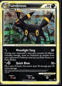 Umbreon [Cracked Ice Holo] #10 Pokemon Undaunted - Image 1