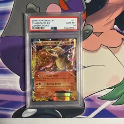 Pokemon TCG Charizard-EX Generations 11/83 Holo Rare EX #11 PSA 10 - Image 1