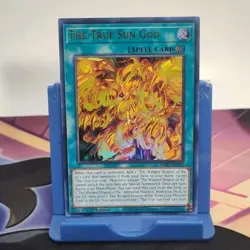 The True Sun God MP22-EN275 1st Edition Ultra Rare Yugioh TCG - Image 1