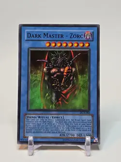 Yugioh Dark Master - Zorc Super Rare DCR-082 1st Ed Lightly Played - Image 1
