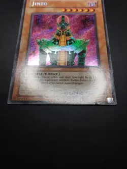 YUGIOH 2003 | JINZO | PSV-G000 | OLD PRINT GERMAN | SECRET RARE | EXCELLENT - Image 4