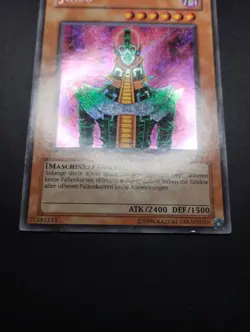YUGIOH 2003 | JINZO | PSV-G000 | OLD PRINT GERMAN | SECRET RARE | EXCELLENT - Image 5