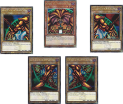 Quarter Century Secret Rare TN23-EN002 Exodia the Forbidden One / COMPLETE 5 - Image 1