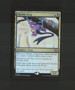 Psychic Frog 199 Modern Horizons 3 FOIL Rare MTG Card LP+ - Image 1