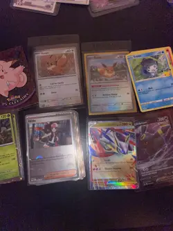 Pokemon Mix Lot of 37 Cards. over 20 Reverse Pokeball Cards. Umbreon SWSH Promo - Image 1