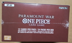 One Piece Card Game TCG OP-02 Paramount War 1st Ed. Booster Box English Sealed - Image 3