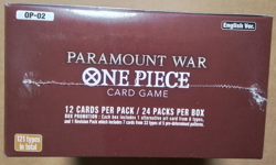 One Piece Card Game TCG OP-02 Paramount War 1st Ed. Booster Box English Sealed - Image 5