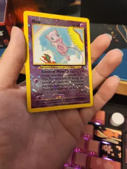 Mew 1/18 Southern Islands Reverse Holo Swirl Pokemon Trading Card Game - Image 2