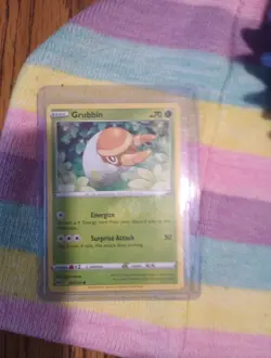 2023 Baslc Grubbin Pokemon Trading Card Game - Image 1