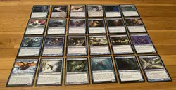 Blue MTG Cards Lot *Heavily Played Bulk* - Image 1