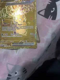 Pokemon TCG Prismatic Evolutions Pikachu EX Gold Hyper Rare Card 179/131 - Image 5