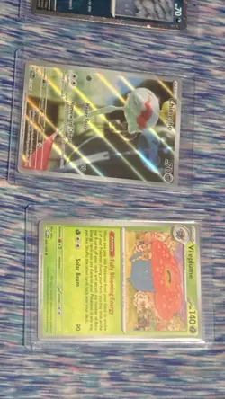 Pokemon TCG Holo Ultra Rare Full Arts Illustration Cosmo And Reverse Holo Cards - Image 5