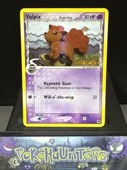 Pokemon Card Vulpix 70/101 EX Dragon Frontiers Reverse Holo STAMPED Nintendo LP - Image 1