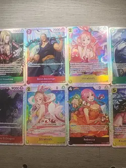 One Piece Card Lot of 12 SR English Edition NM - Image 3