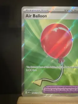 AIR BALLOON - 166/132 Mega Evolution NM - Ultra Rare Holo - Pokemon TCG Card - Image 2