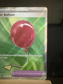 AIR BALLOON - 166/132 Mega Evolution NM - Ultra Rare Holo - Pokemon TCG Card - Image 3