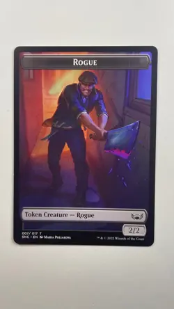 MTG Streets of New Capenna Rogue Token #7 - Image 1