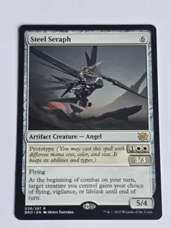 [MTG] Steel Seraph (038) (BRO) NM - Image 1