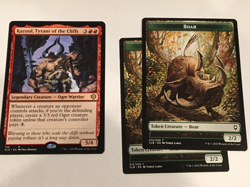 Kazuul, Tyrant of the Cliffs & 2x Ogre Tokens - Starter Commander Decks MTG: NM - Image 2