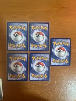 Lot of 5 Pokemon mega evolution illustration cards rare. - Image 2